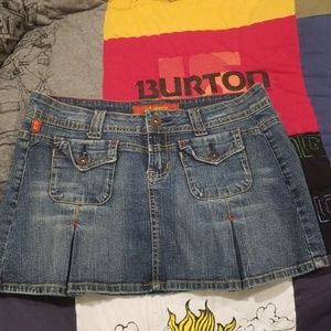 !it Jeans vintage pleated denim skirt 5/6